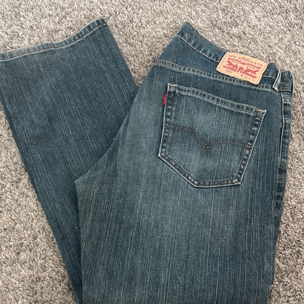 Levi's Men's Classic Indigo Straight Jeans